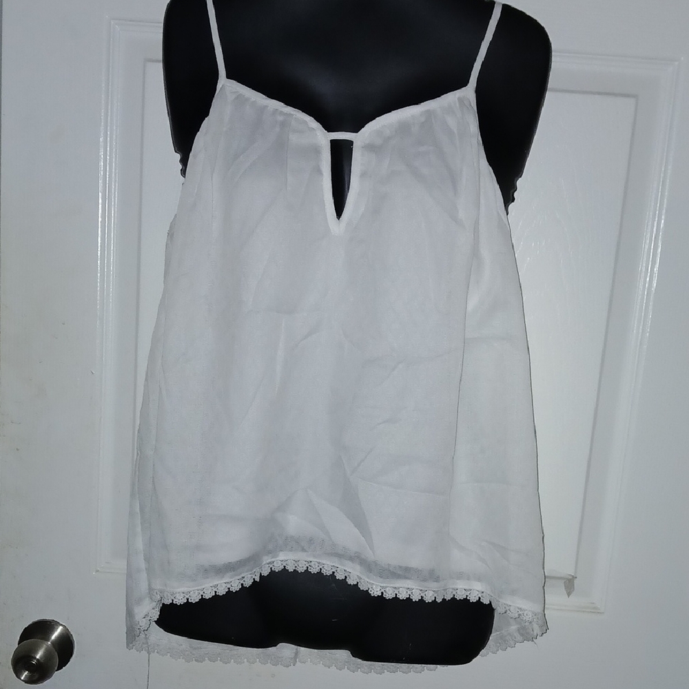 Doe & Rae White Cotten Top